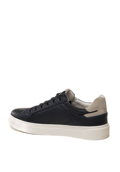 Sneaker pelle blu NERO GIARDINI | E601130DOLLARINO-BLU